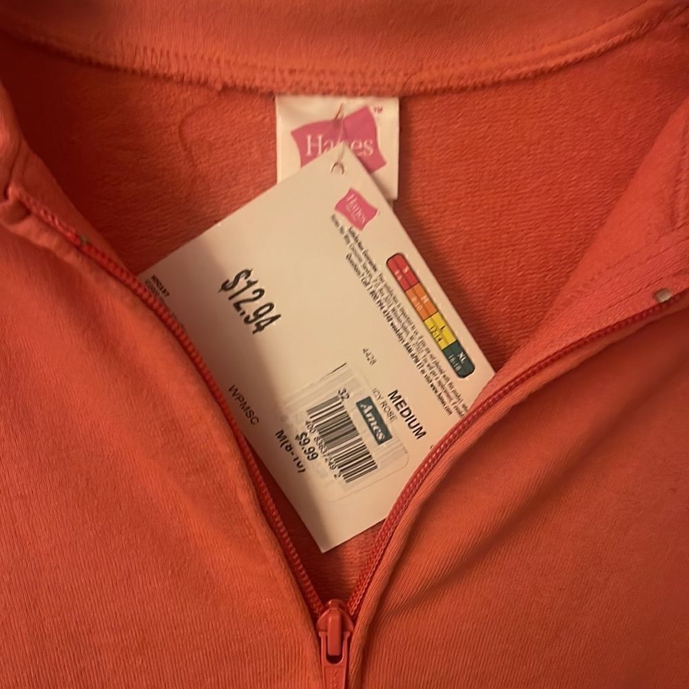 Hanes My Way Zip Up Sweat Jacket - Picture 1 of 3